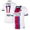 Paris Saint-Germain Vitinha 17 Bortedrakt 2026-27 Kortermet Paris Saint-Germain Vitinha 17 Bortedrakt 2026-27 Kortermet