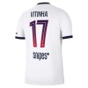 Paris Saint-Germain Vitinha 17 Bortedrakt 2026-27 Kortermet