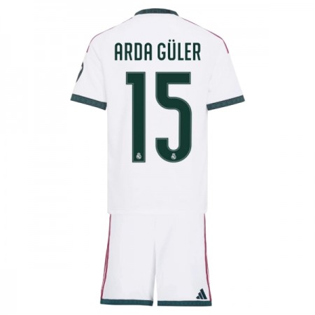 Real Madrid Arda Guler 15 Barn Hjemmedrakt 2026-27 Kortermet Real Madrid Arda Guler 15 Barn Hjemmedrakt 2026-27 Kortermet