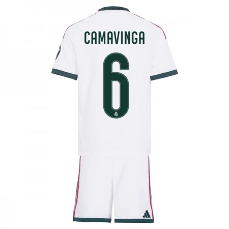 Real Madrid Camavinga 6 Barn Hjemmedrakt 2026-27 Kortermet Real Madrid Camavinga 6 Barn Hjemmedrakt 2026-27 Kortermet