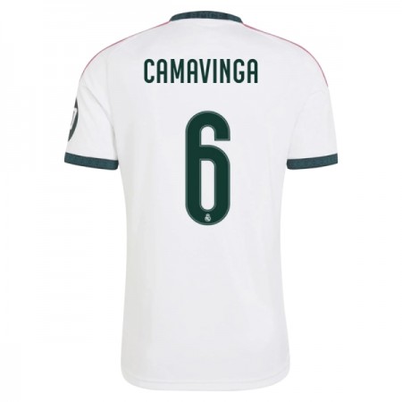 Real Madrid Camavinga 6 Hjemmedrakt 2026-27 Kortermet Real Madrid Camavinga 6 Hjemmedrakt 2026-27 Kortermet