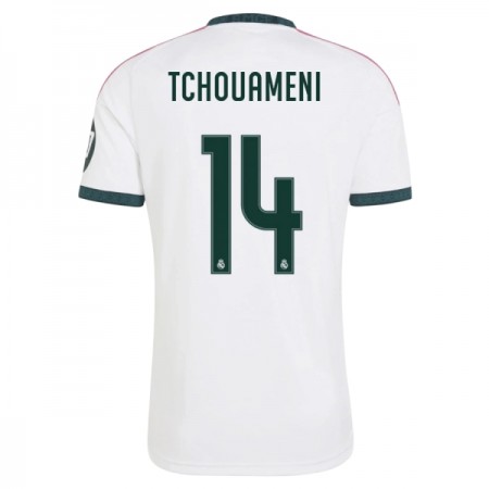 Real Madrid Tchouameni 14 Hjemmedrakt 2026-27 Kortermet Real Madrid Tchouameni 14 Hjemmedrakt 2026-27 Kortermet