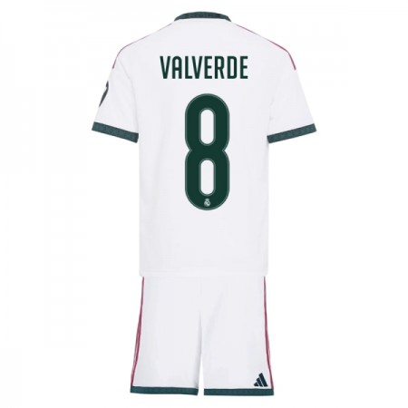 Real Madrid Valverde 8 Barn Hjemmedrakt 2026-27 Kortermet Real Madrid Valverde 8 Barn Hjemmedrakt 2026-27 Kortermet