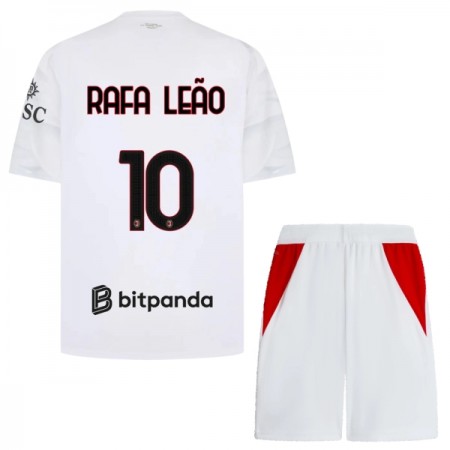 AC Milan Rafael Leao 10 Barn Bortedrakt 2026-27 Kortermet AC Milan Rafael Leao 10 Barn Bortedrakt 2026-27 Kortermet