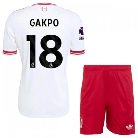 Liverpool Gakpo 18 Barn Bortedrakt 2026-27 Kortermet