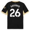 Manchester City Savinho 26 Bortedrakt 2026-27 Kortermet Manchester City Savinho 26 Bortedrakt 2026-27 Kortermet