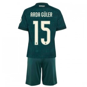 Real Madrid Arda Guler 15 Barn Bortedrakt 2026-27 Kortermet
