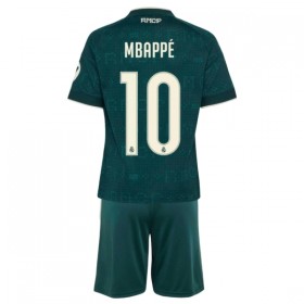 Real Madrid Mbappé 10 Barn Bortedrakt 2026-27 Kortermet