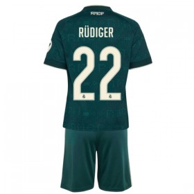 Real Madrid Rudiger 22 Barn Bortedrakt 2026-27 Kortermet