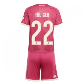 Real Madrid Rudiger 22 Barn Tredjedrakt 2026-27 Kortermet