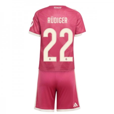 Real Madrid Rudiger 22 Barn Tredjedrakt 2026-27 Kortermet Real Madrid Rudiger 22 Barn Tredjedrakt 2026-27 Kortermet