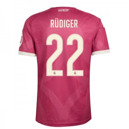 Real Madrid Rudiger 22 Tredjedrakt 2026-27 Kortermet