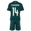 Real Madrid Tchouameni 14 Barn Bortedrakt 2026-27 Kortermet