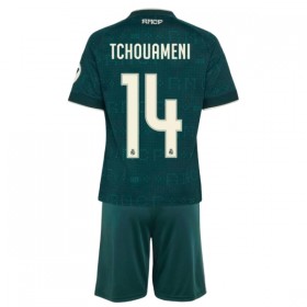 Real Madrid Tchouameni 14 Barn Bortedrakt 2026-27 Kortermet