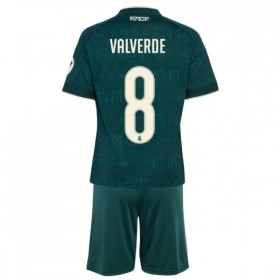 Real Madrid Valverde 8 Barn Bortedrakt 2026-27 Kortermet