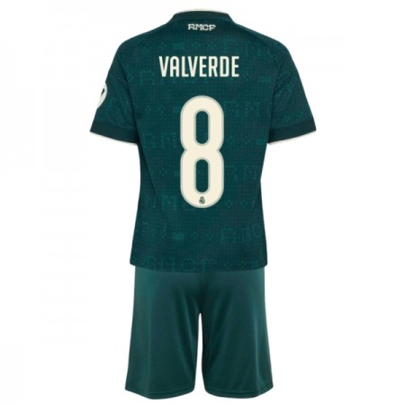 Real Madrid Valverde 8 Barn Bortedrakt 2026-27 Kortermet