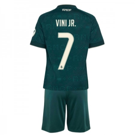Real Madrid Vini JR. 7 Barn Bortedrakt 2026-27 Kortermet