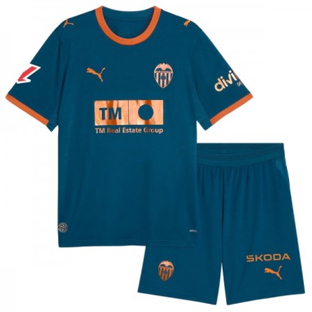Valencia CF Barn Bortedrakt 2026-27 Kortermet