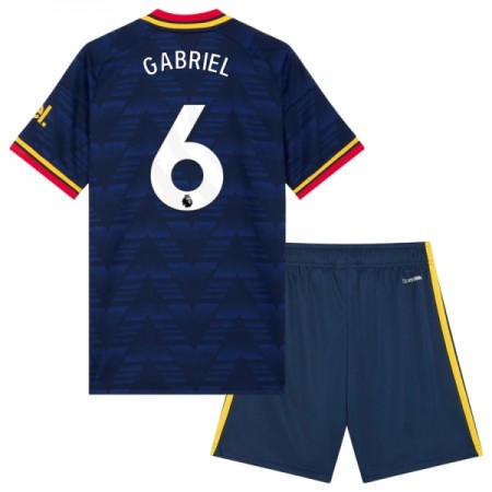 Arsenal Gabriel 6 Barn Bortedrakt 2026-27 Kortermet Arsenal Gabriel 6 Barn Bortedrakt 2026-27 Kortermet