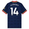 Arsenal Gyokeres 14 Bortedrakt 2026-27 Kortermet Arsenal Gyokeres 14 Bortedrakt 2026-27 Kortermet
