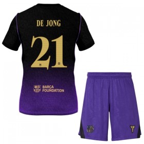 FC Barcelona F. De Jong 21 Barn Bortedrakt 2026-27 Kortermet