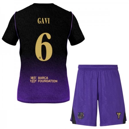 FC Barcelona Gavi 6 Barn Bortedrakt 2026-27 Kortermet