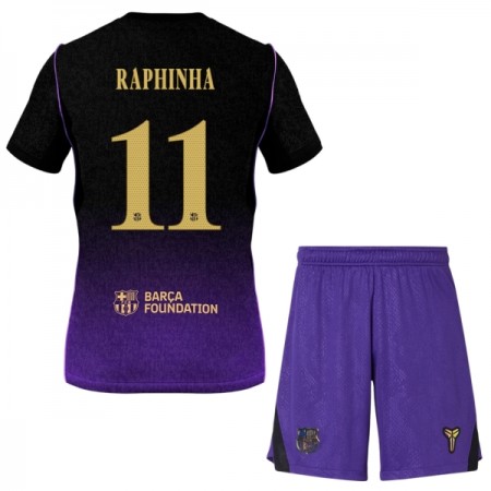 FC Barcelona Raphinha 11 Barn Bortedrakt 2026-27 Kortermet FC Barcelona Raphinha 11 Barn Bortedrakt 2026-27 Kortermet
