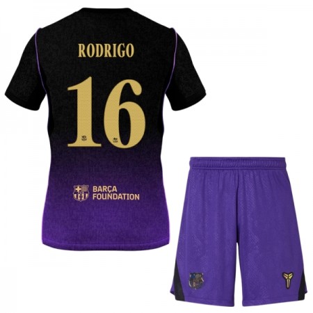 FC Barcelona Rodrigo 16 Barn Bortedrakt 2026-27 Kortermet FC Barcelona Rodrigo 16 Barn Bortedrakt 2026-27 Kortermet