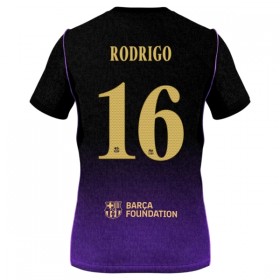 FC Barcelona Rodrigo 16 Bortedrakt 2026-27 Kortermet