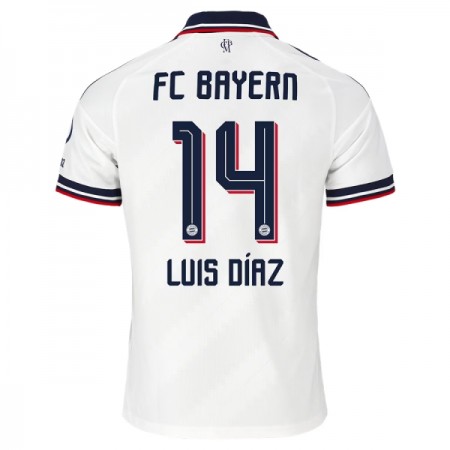 FC Bayern München Luis Diaz 14 Bortedrakt 2026-27 Kortermet FC Bayern München Luis Diaz 14 Bortedrakt 2026-27 Kortermet