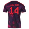 FC Bayern München Luis Diaz 14 Tredjedrakt 2026-27 Kortermet FC Bayern München Luis Diaz 14 Tredjedrakt 2026-27 Kortermet