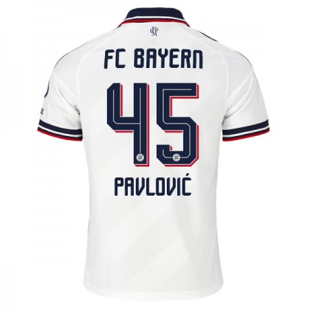 FC Bayern München Pavlovic 45 Bortedrakt 2026-27 Kortermet FC Bayern München Pavlovic 45 Bortedrakt 2026-27 Kortermet