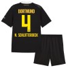 Borussia Dortmund N. Schlotterbeck 4 Barn Bortedrakt 2026-27 Kortermet Borussia Dortmund N. Schlotterbeck 4 Barn Bortedrakt 2026-27 Kortermet