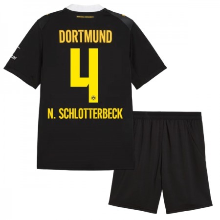 Borussia Dortmund N. Schlotterbeck 4 Barn Bortedrakt 2026-27 Kortermet Borussia Dortmund N. Schlotterbeck 4 Barn Bortedrakt 2026-27 Kortermet