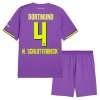 Borussia Dortmund N. Schlotterbeck 4 Barn Tredjedrakt 2026-27 Kortermet Borussia Dortmund N. Schlotterbeck 4 Barn Tredjedrakt 2026-27 Kortermet