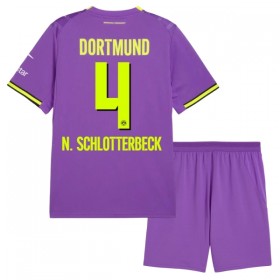 Borussia Dortmund N. Schlotterbeck 4 Barn Tredjedrakt 2026-27 Kortermet