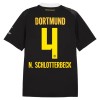 Borussia Dortmund N. Schlotterbeck 4 Bortedrakt 2026-27 Kortermet Borussia Dortmund N. Schlotterbeck 4 Bortedrakt 2026-27 Kortermet