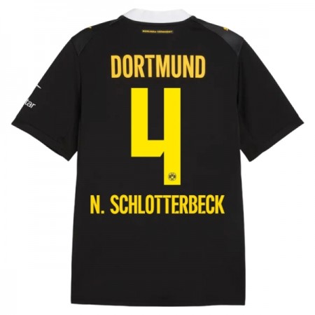 Borussia Dortmund N. Schlotterbeck 4 Bortedrakt 2026-27 Kortermet Borussia Dortmund N. Schlotterbeck 4 Bortedrakt 2026-27 Kortermet