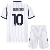 Inter Milan Lautaro 10 Barn Bortedrakt 2026-27 Kortermet Inter Milan Lautaro 10 Barn Bortedrakt 2026-27 Kortermet