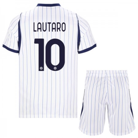 Inter Milan Lautaro 10 Barn Bortedrakt 2026-27 Kortermet Inter Milan Lautaro 10 Barn Bortedrakt 2026-27 Kortermet