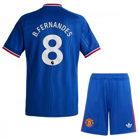 Manchester United B. Fernandes 8 Barn Bortedrakt 2026-27 Kortermet Manchester United B. Fernandes 8 Barn Bortedrakt 2026-27 Kortermet