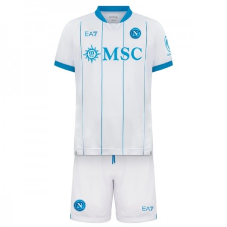 SSC SSC Napoli Barn Bortedrakt 2026-27 Kortermet SSC SSC Napoli Barn Bortedrakt 2026-27 Kortermet