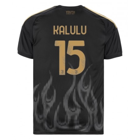 Juventus Kalulu 15 Tredjedrakt 2026-27 Kortermet