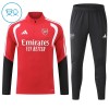 Arsenal Barn Trenings Collegegenser 2026-27 Kvart-Zip Rød