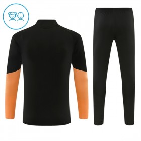 Arsenal Barn Trenings Collegegenser 2026-27 Kvart-Zip Svart