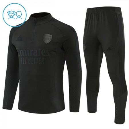 Arsenal Barn Trenings Collegegenser 2026-27 Kvart-Zip Svart Arsenal Barn Trenings Collegegenser 2026-27 Kvart-Zip Svart
