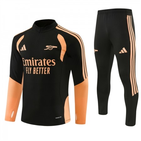 Arsenal Trenings Collegegenser 2026-27 Kvart-Zip Svart
