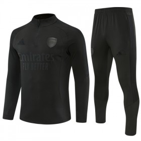 Arsenal Trenings Collegegenser 2026-27 Kvart-Zip Svart