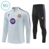 Barcelona Barn Trenings Collegegenser 2026-27 Kvart-Zip Hvit Barcelona Barn Trenings Collegegenser 2026-27 Kvart-Zip Hvit