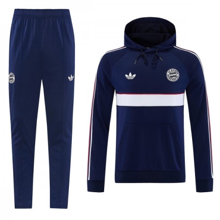 Bayern München Hoodie Trenings Collegegenser 2026-27 Navy Bayern München Hoodie Trenings Collegegenser 2026-27 Navy
